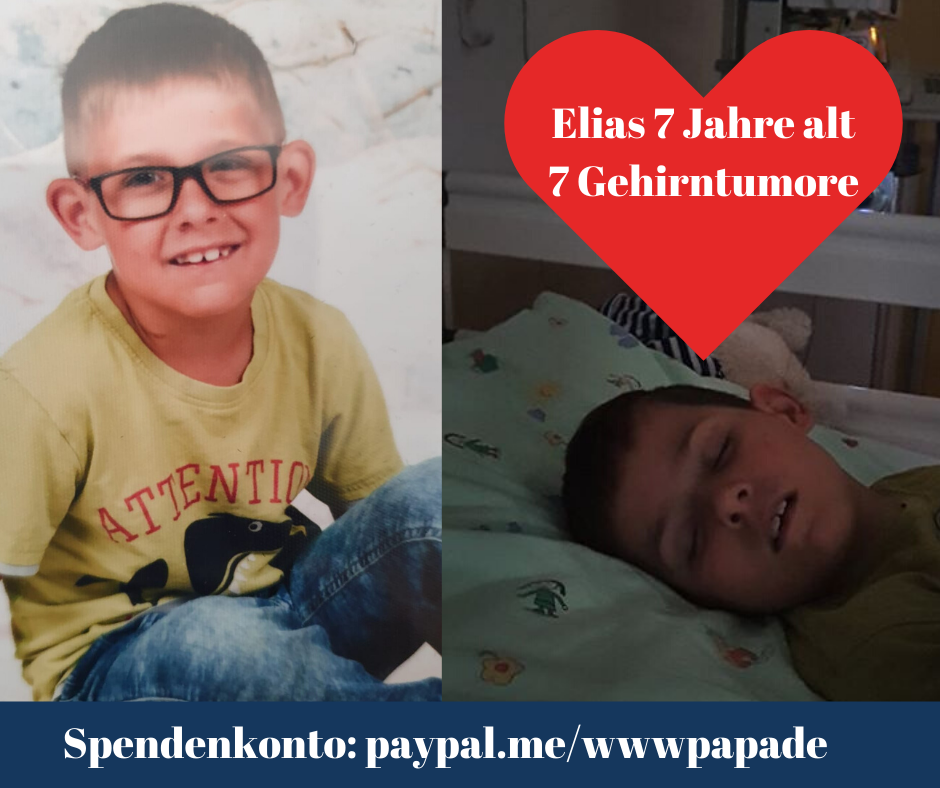 Elias 7 Jahre – 7 Gehirntumore