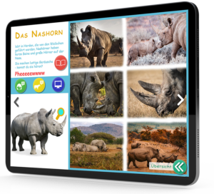 Cortea Interaktive Kinderbücher Tiere Afrikas