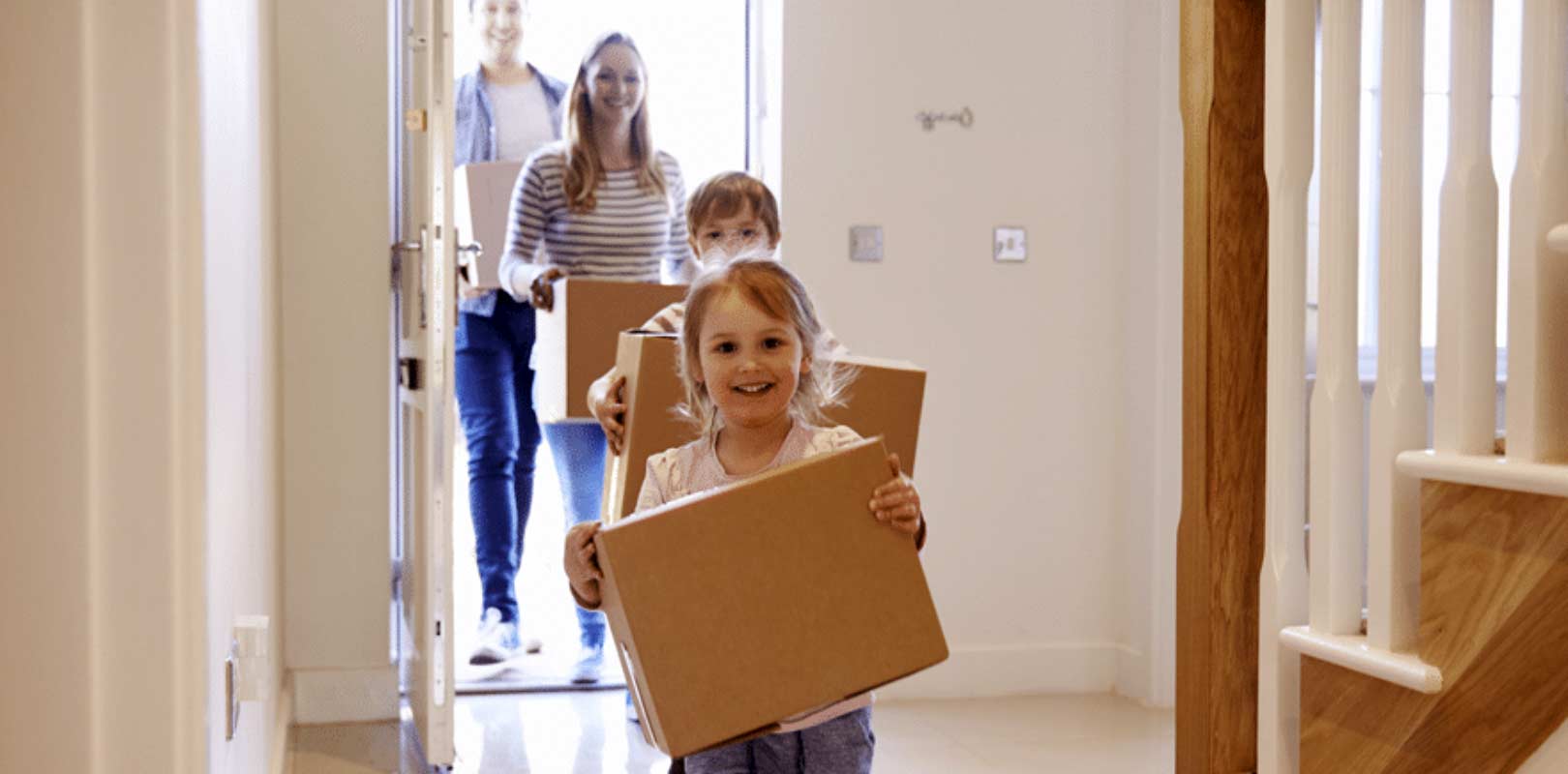 Umzug mit Kindern